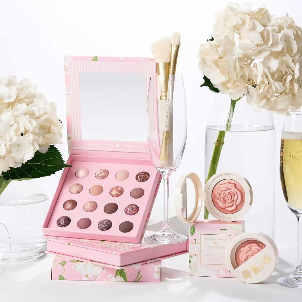 Laura Geller Dual-Ended Eyeshadow Brush Limited Edition Draper James Design - Picture 6 of 8